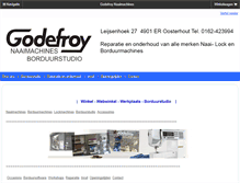 Tablet Screenshot of godefroy.nl